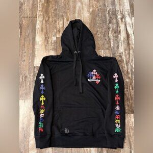 Chrome hearts multi color cross zip up